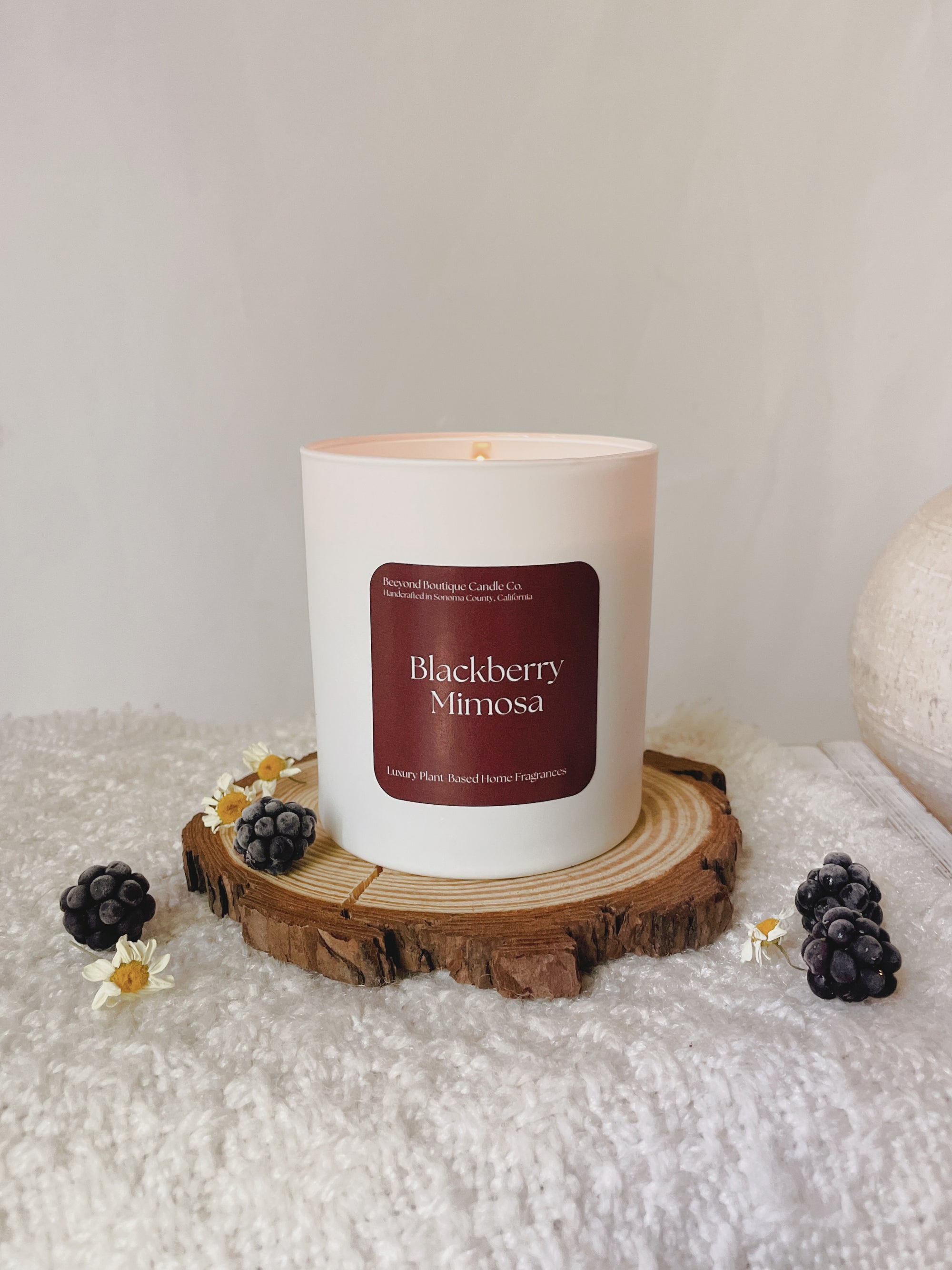 Blackberry Mimosa Seasonal Soy Candle