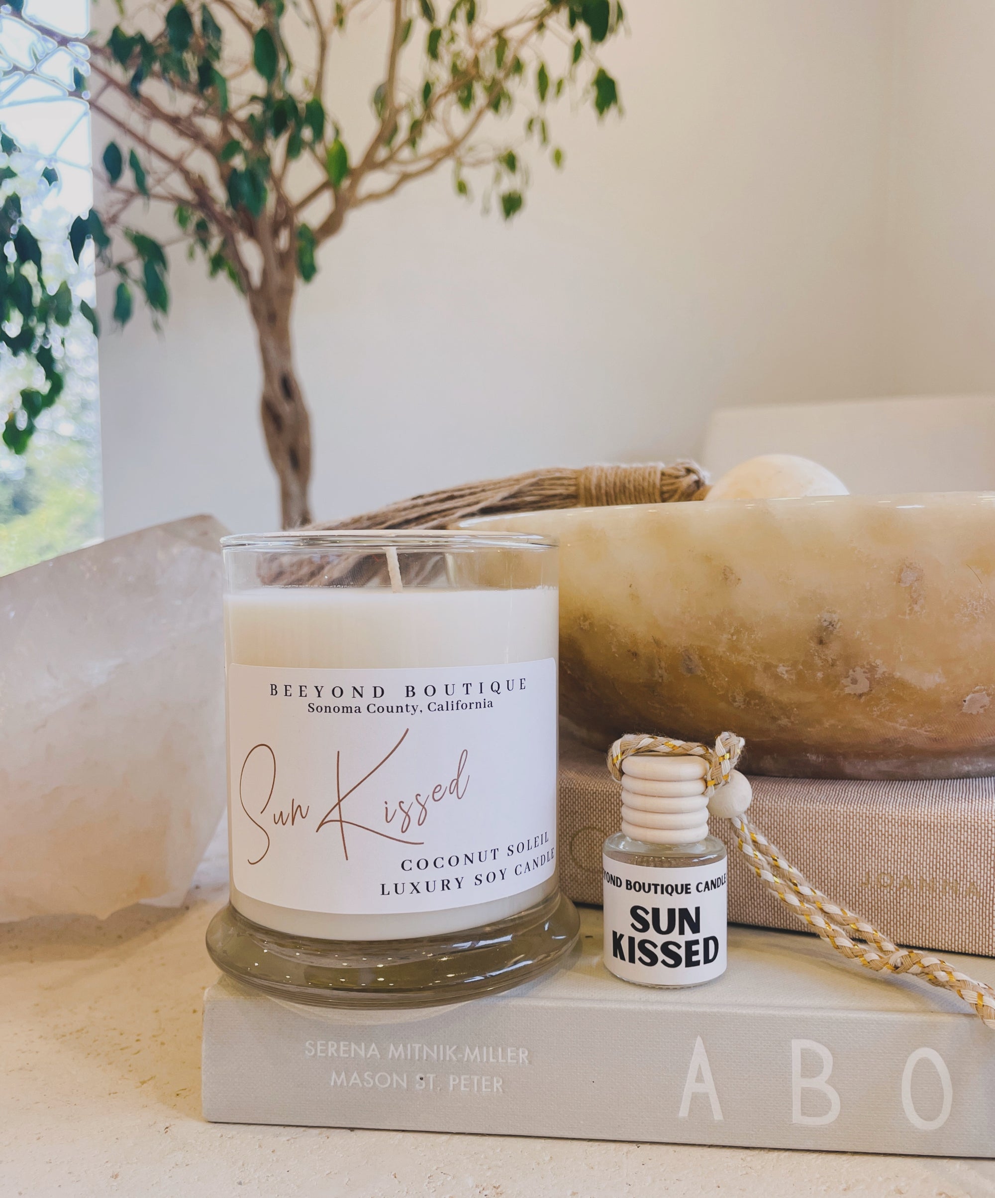 Sun Kissed Handcrafted Soy Candle