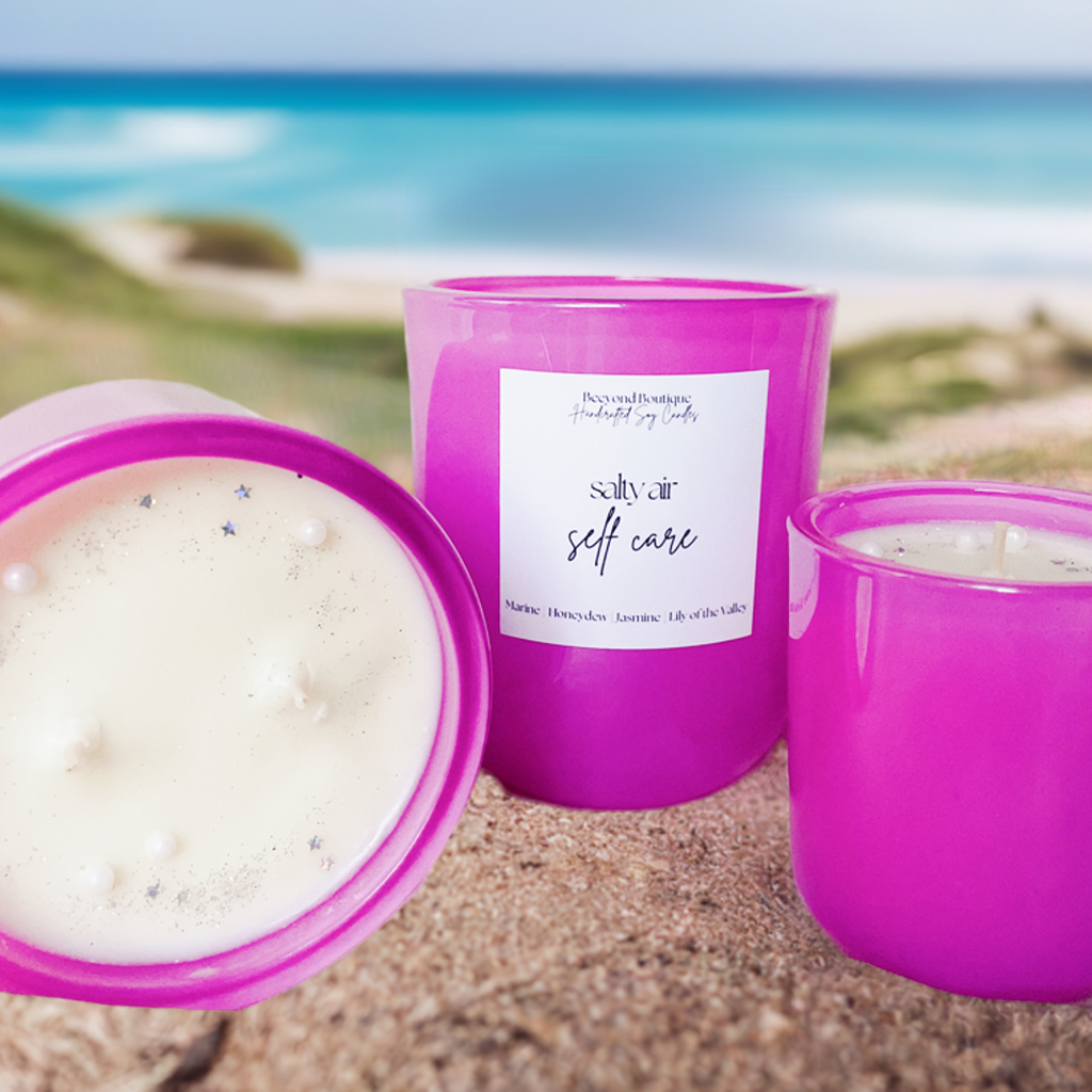 Salty Air Self Care 10 OZ. Scented Soy Candle