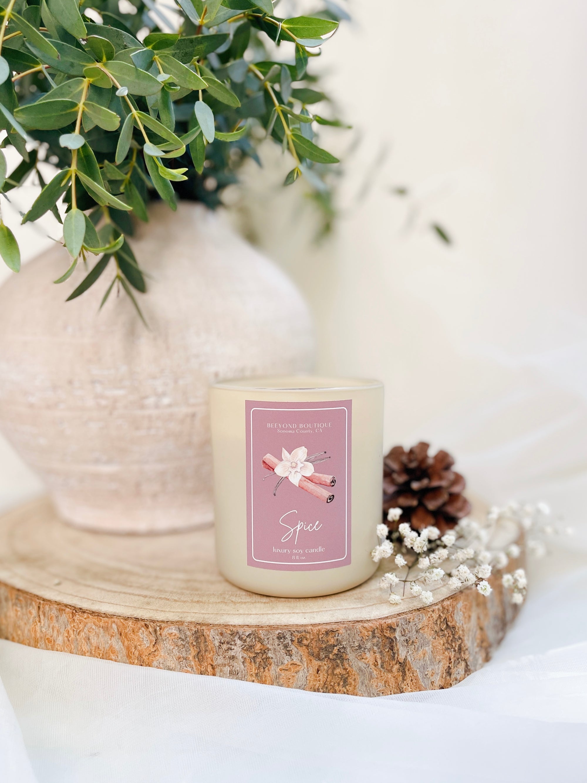 Spice Scented Fall Soy Candle