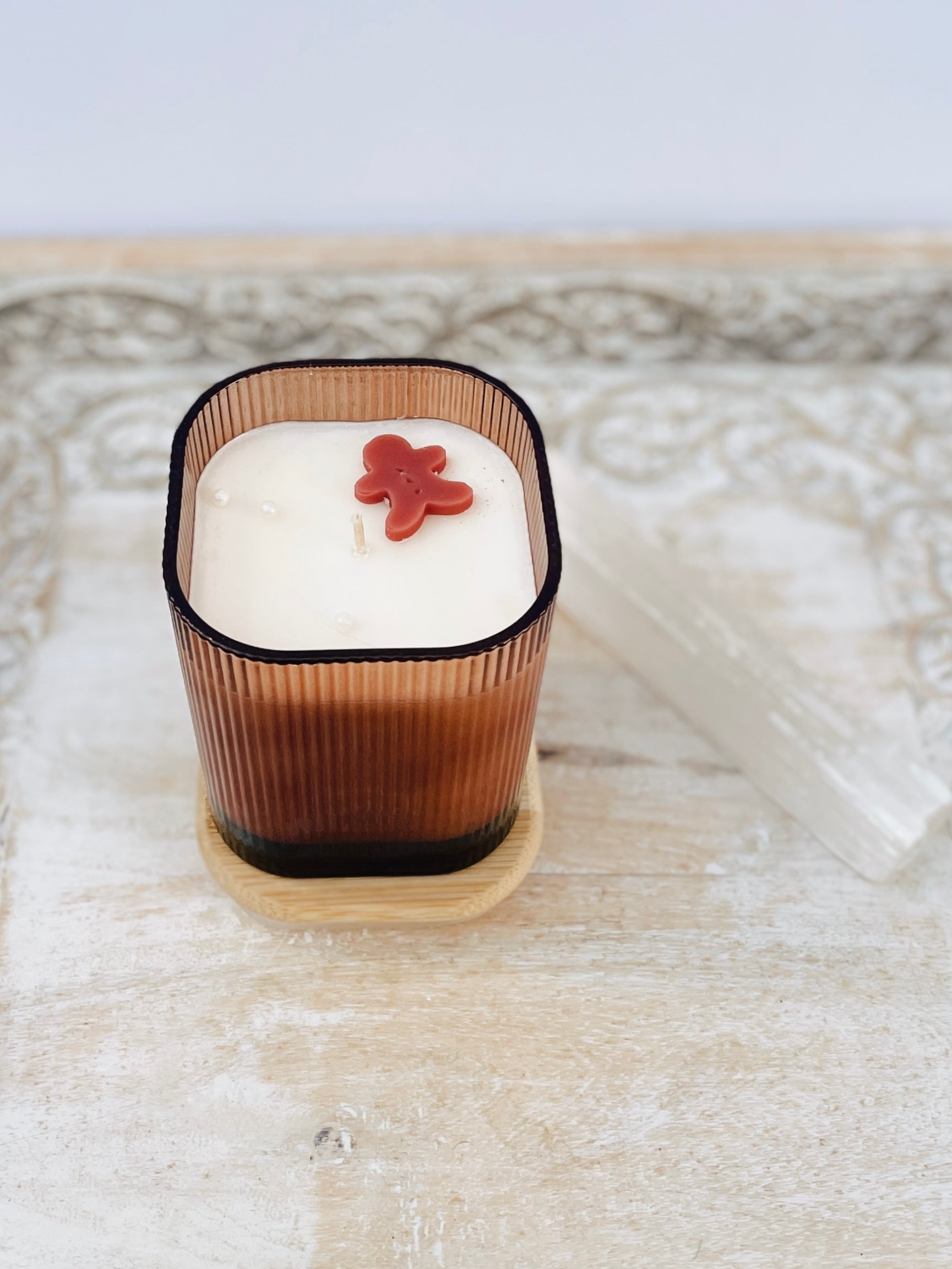 Ginger Spice Scented Soy Candle