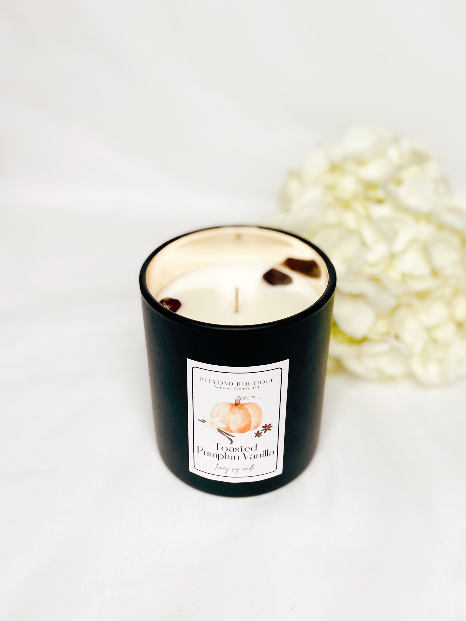 Toasted Pumpkin Vanilla Scented Soy Candle