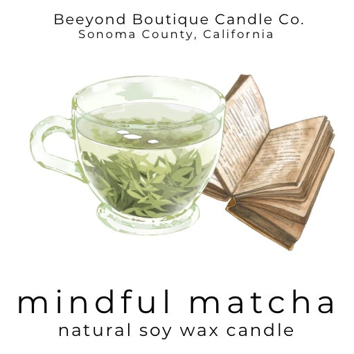 Mindful Matcha Seasonal Scented Soy Candle