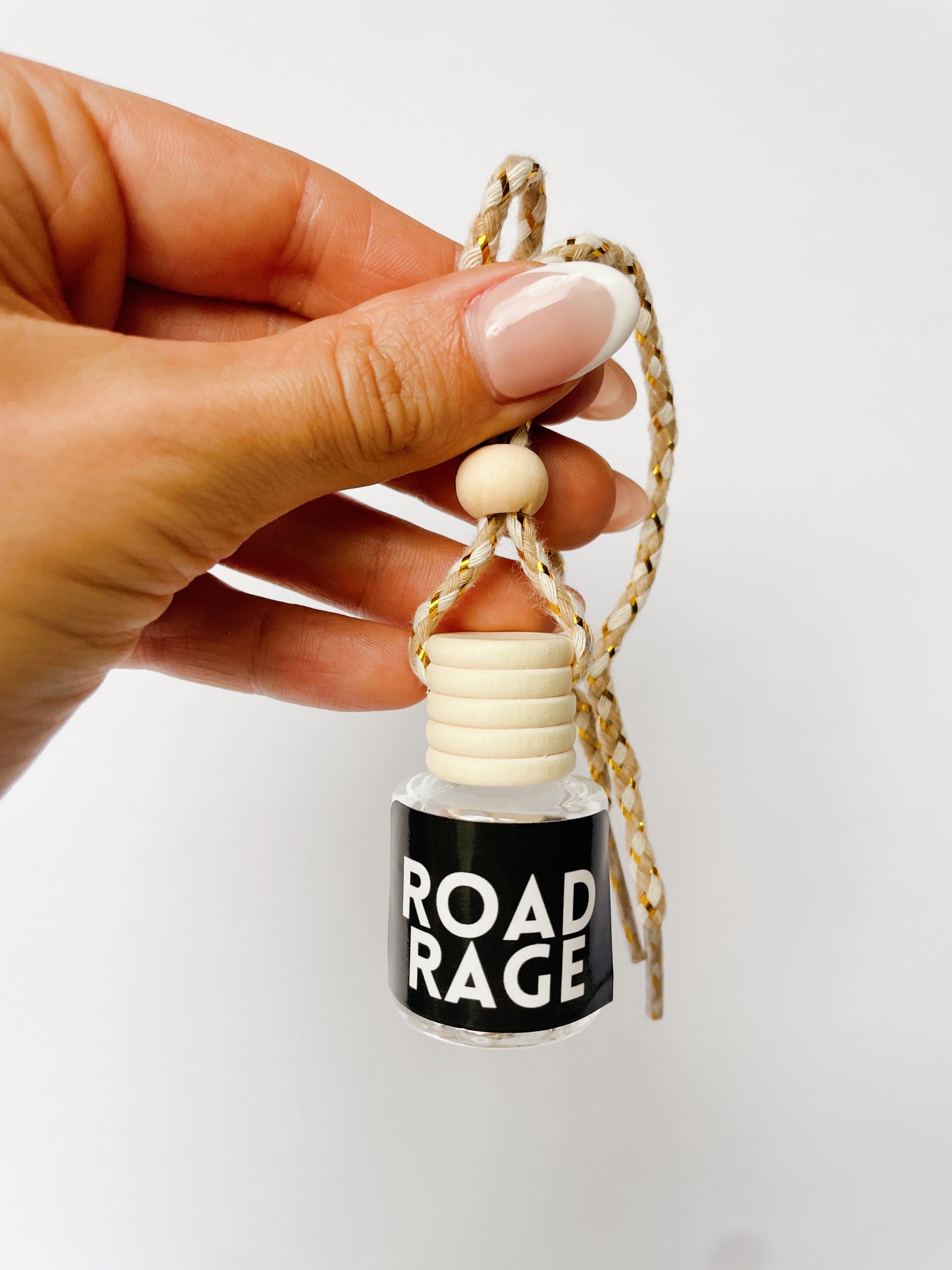 Road Rage Sea moss & Amber Winter Scented Natural Car Freshener