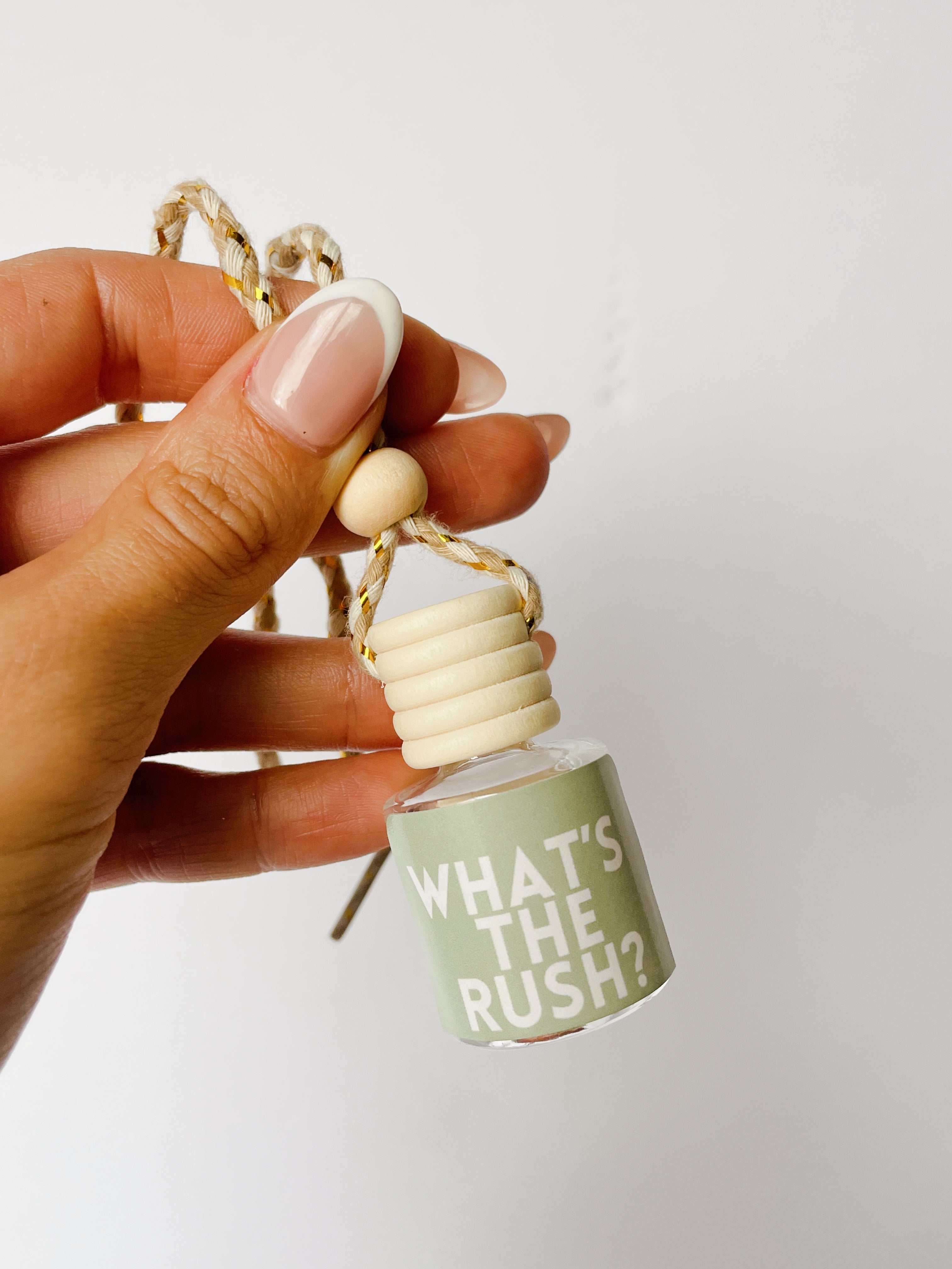 BEST SELLER What's The Rush? Pineapple & Sage Scented Natural Car Freshener