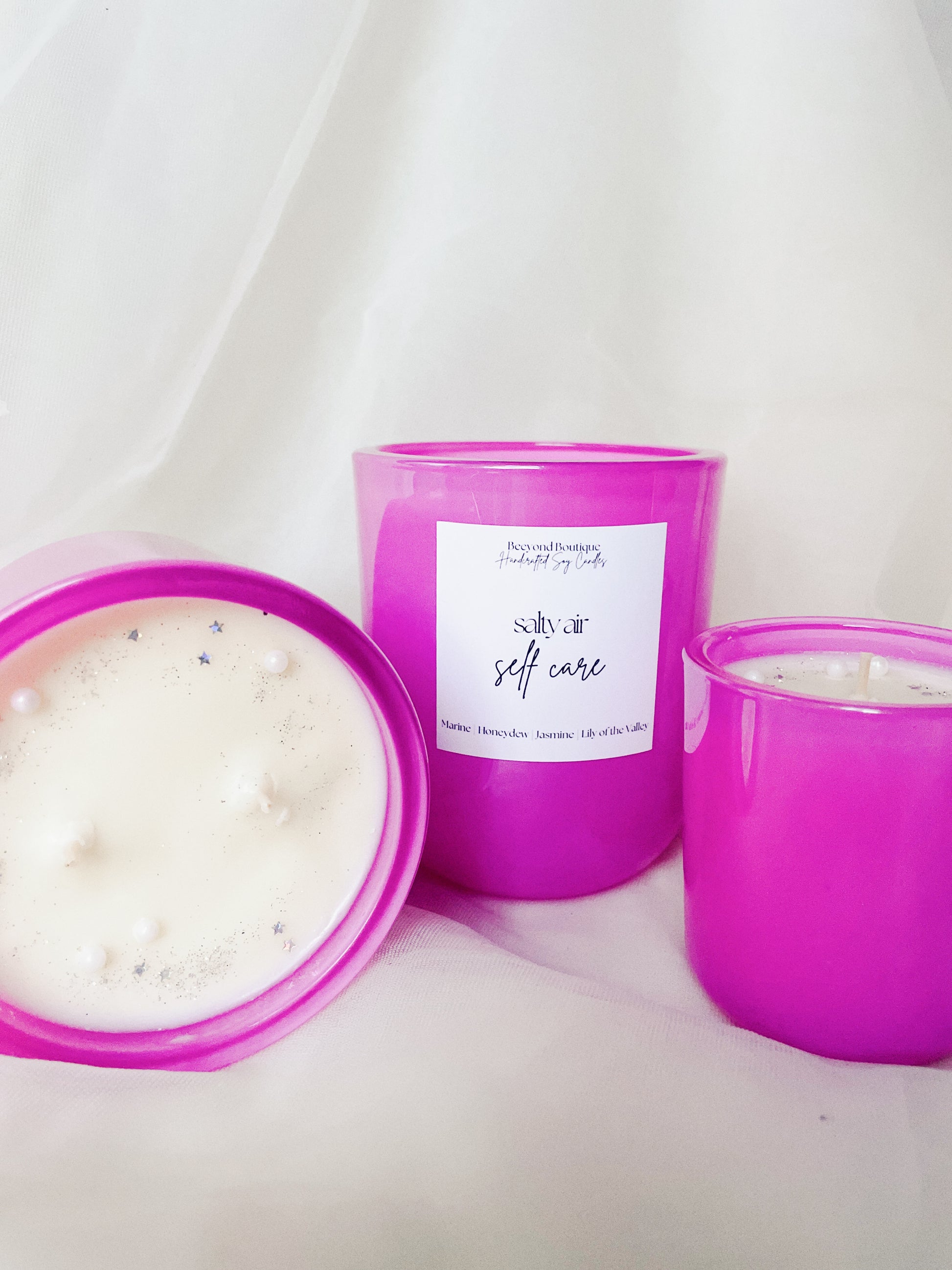 Salty Air Self Care 10 OZ. Scented Soy Candle