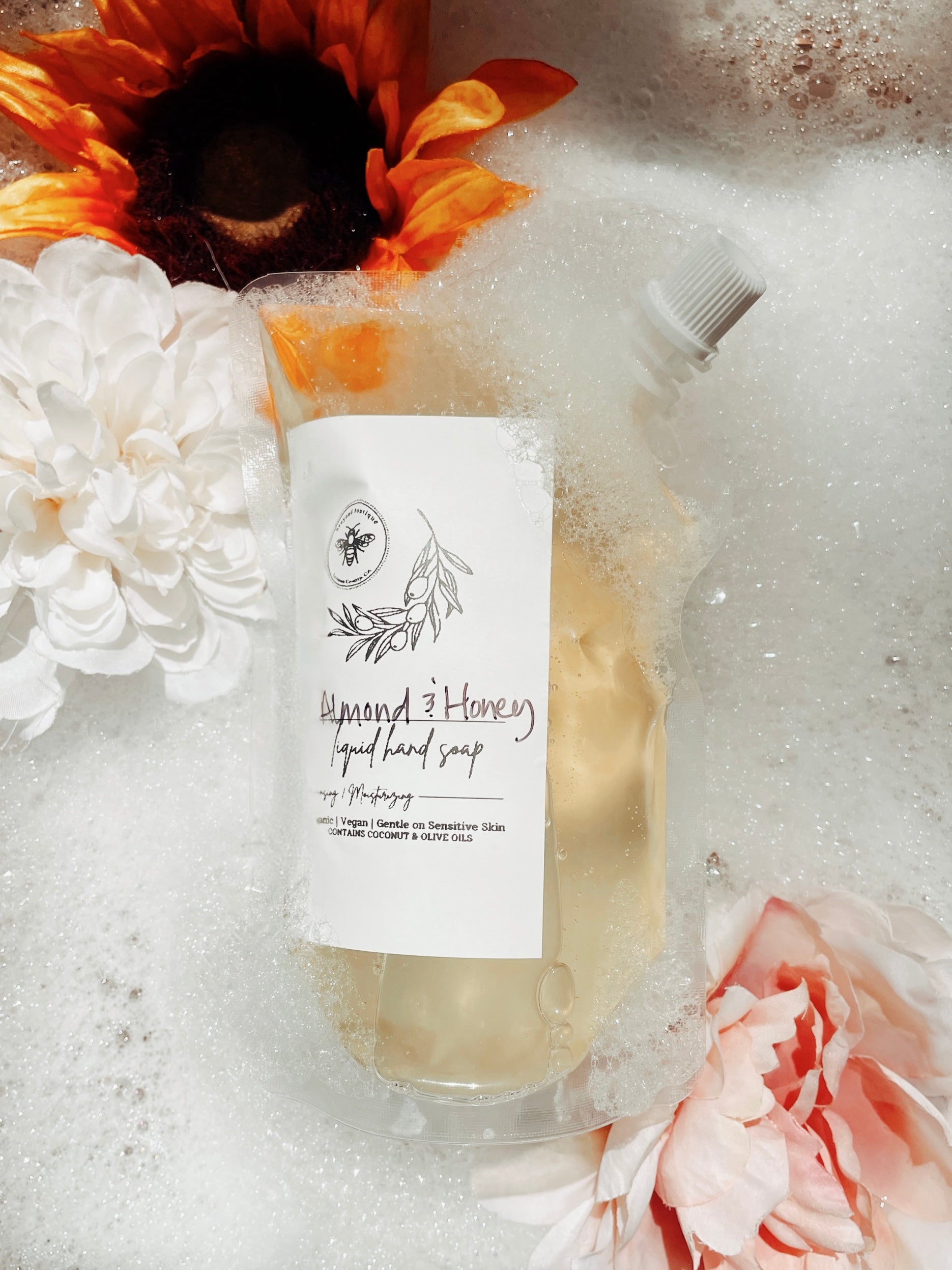 NEW: Cleansing & Moisturizing Vegan Liquid Handsoaps (Ships 9/12)