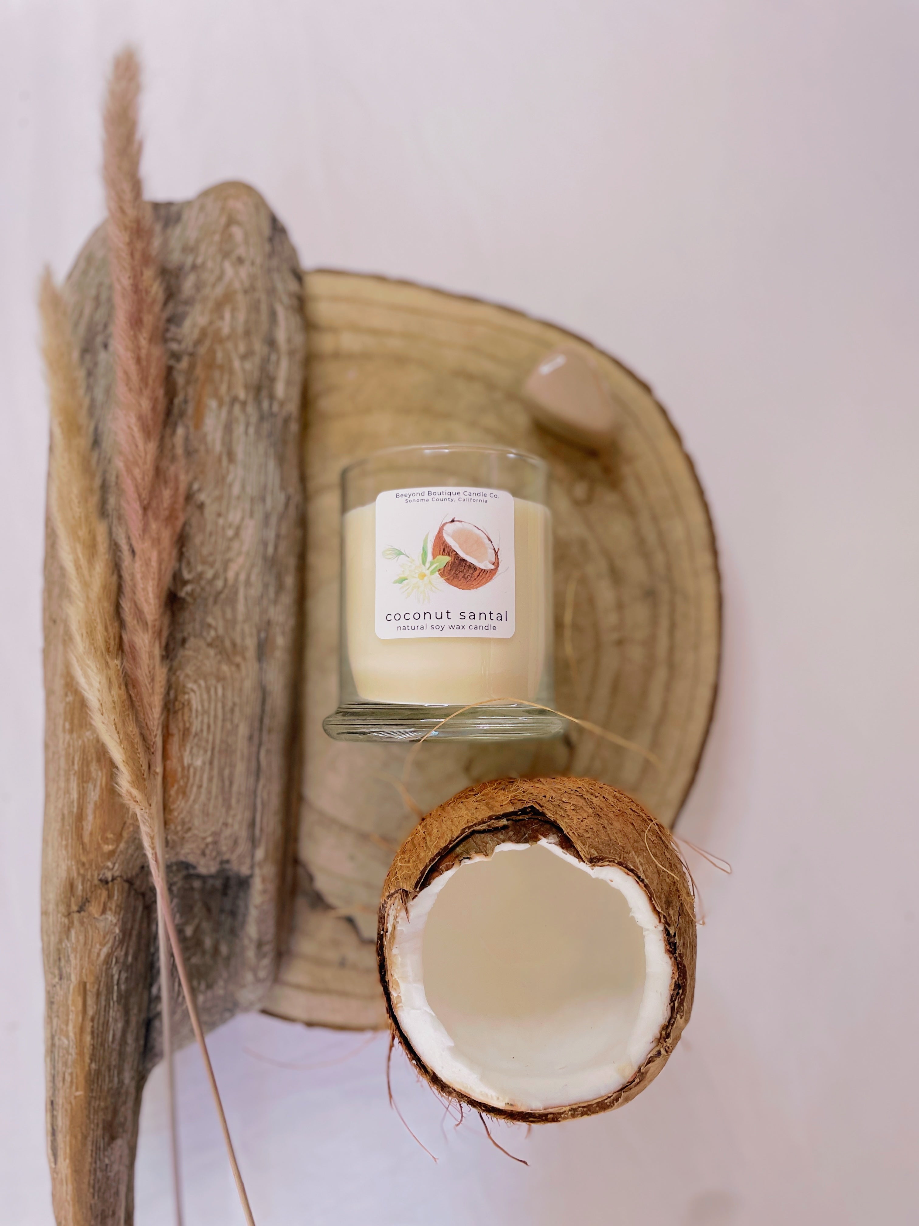 Coconut Santal Seasonal Scented Soy Candle