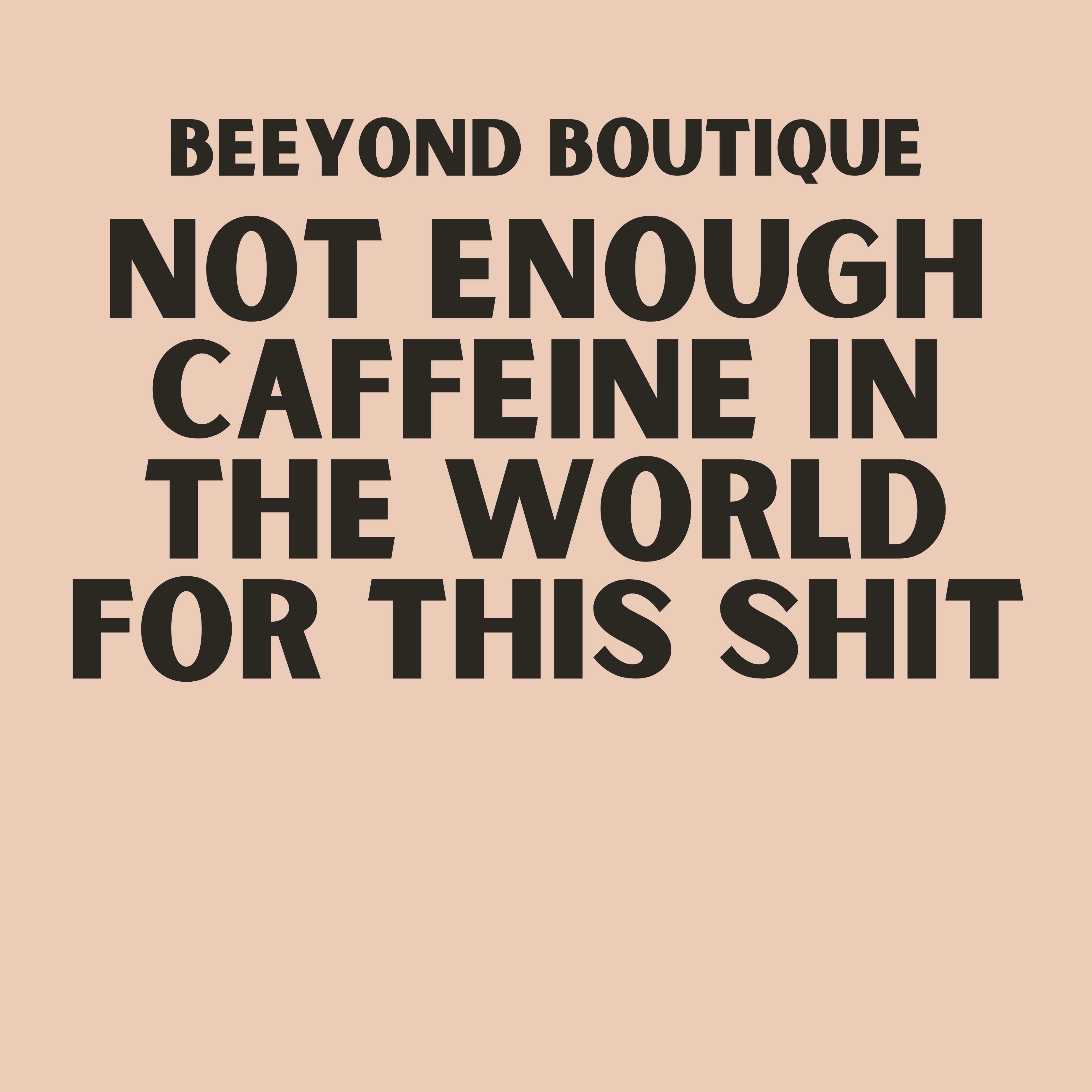 (PRE ORDER) Not Enough Caffeine... For This shit Natural Car Freshener + Oil Diffuser