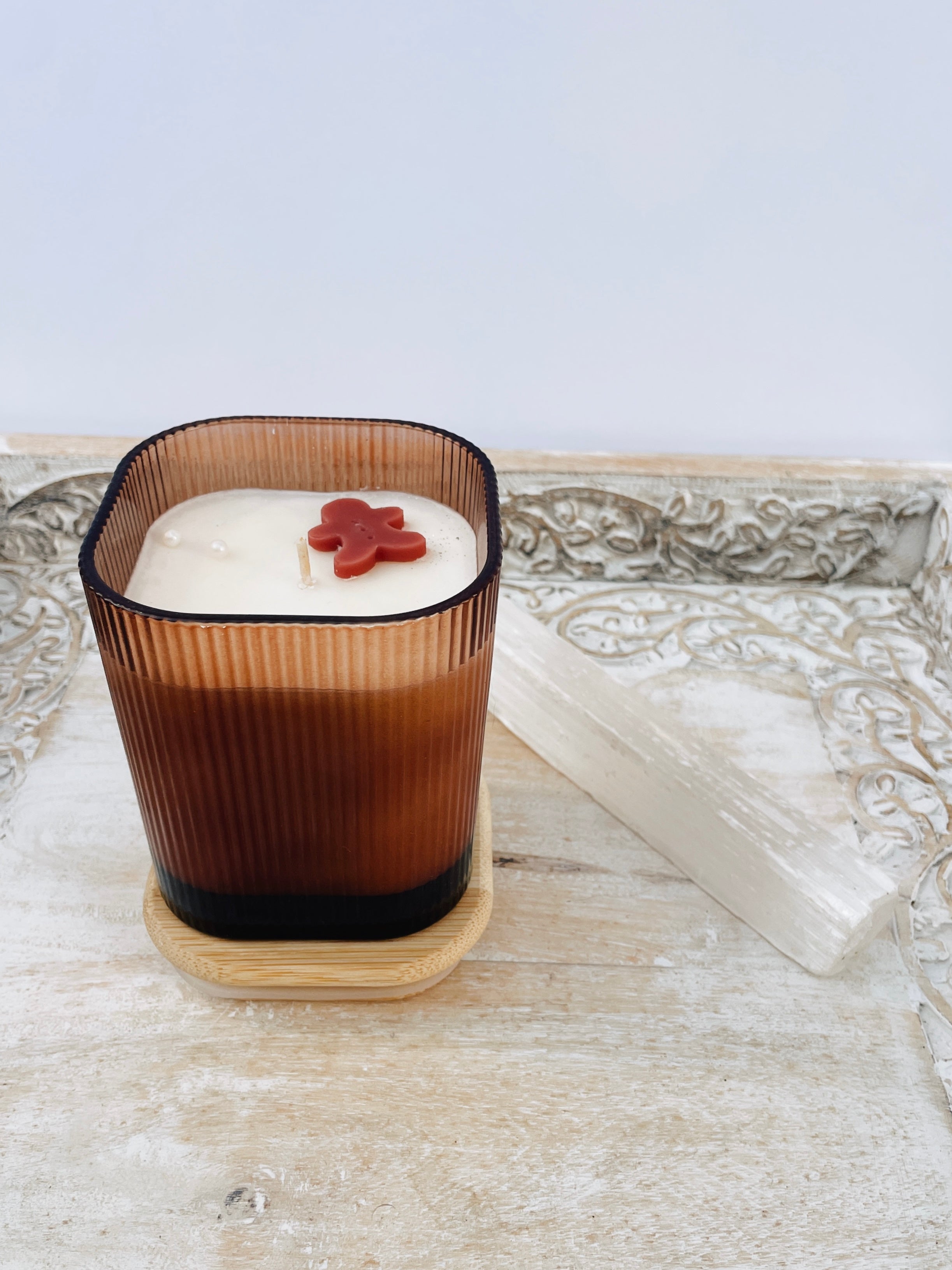 Ginger Spice Scented Soy Candle