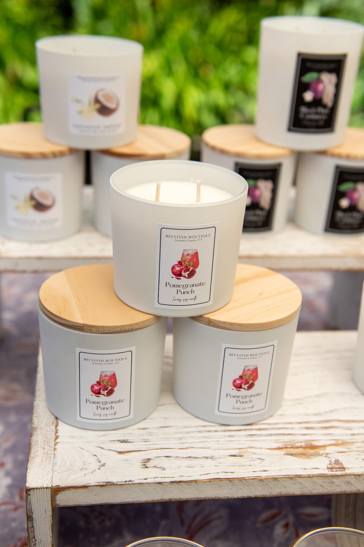 LAST CHANCE: Pomegranate Punch Scented Soy Candle