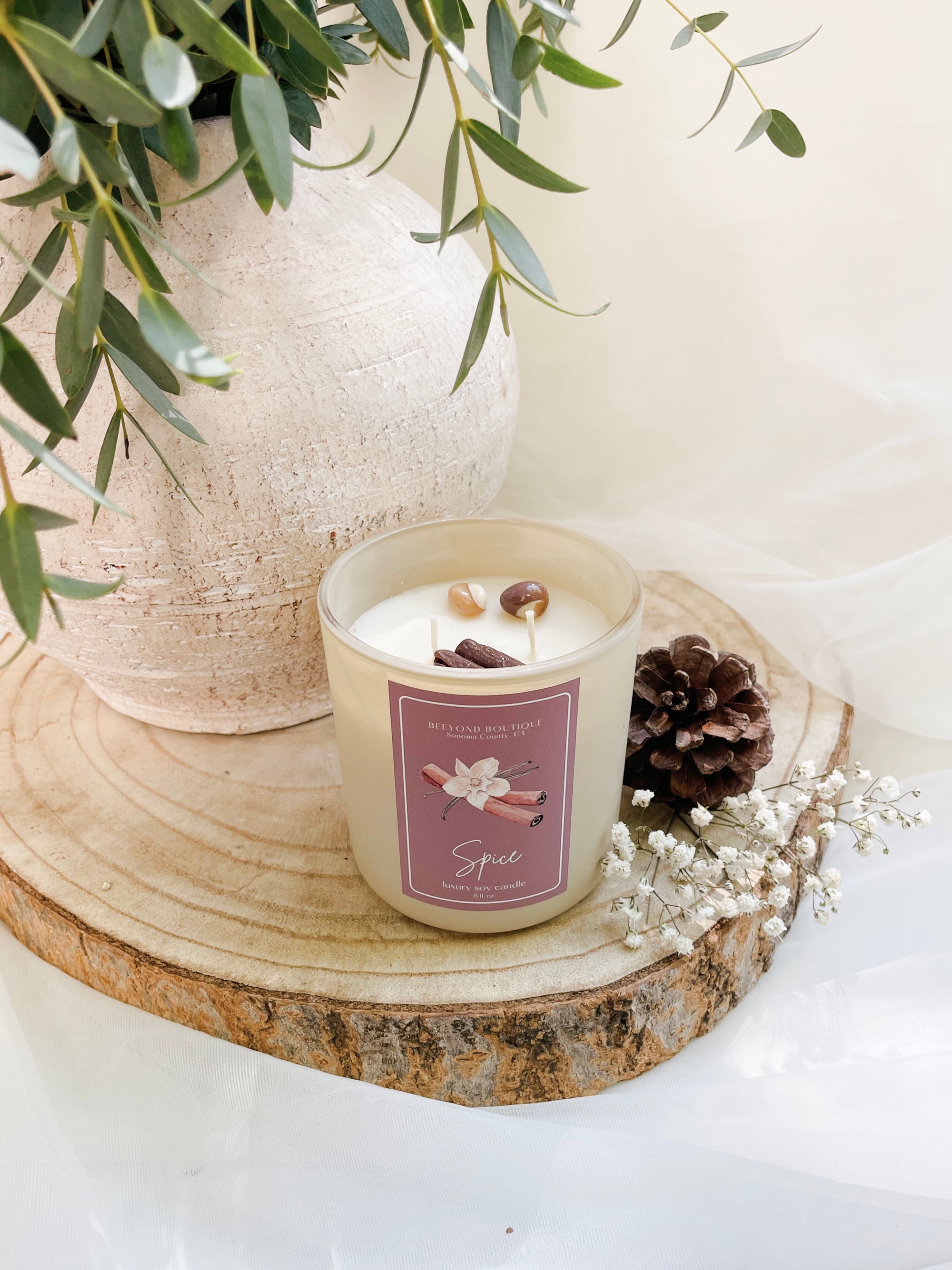Spice Scented Fall Soy Candle