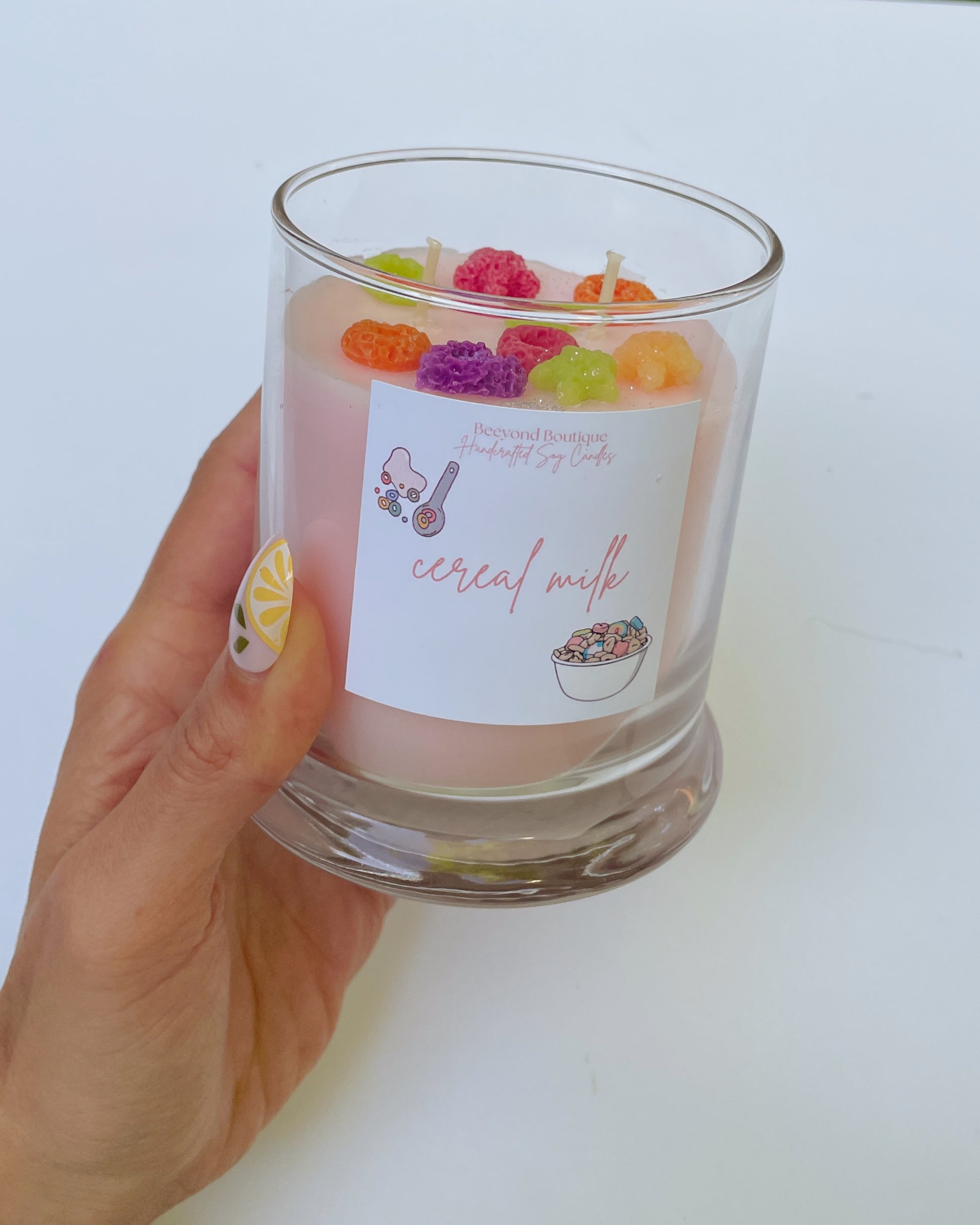 Cereal Milk Scented Luxury Soy Candle