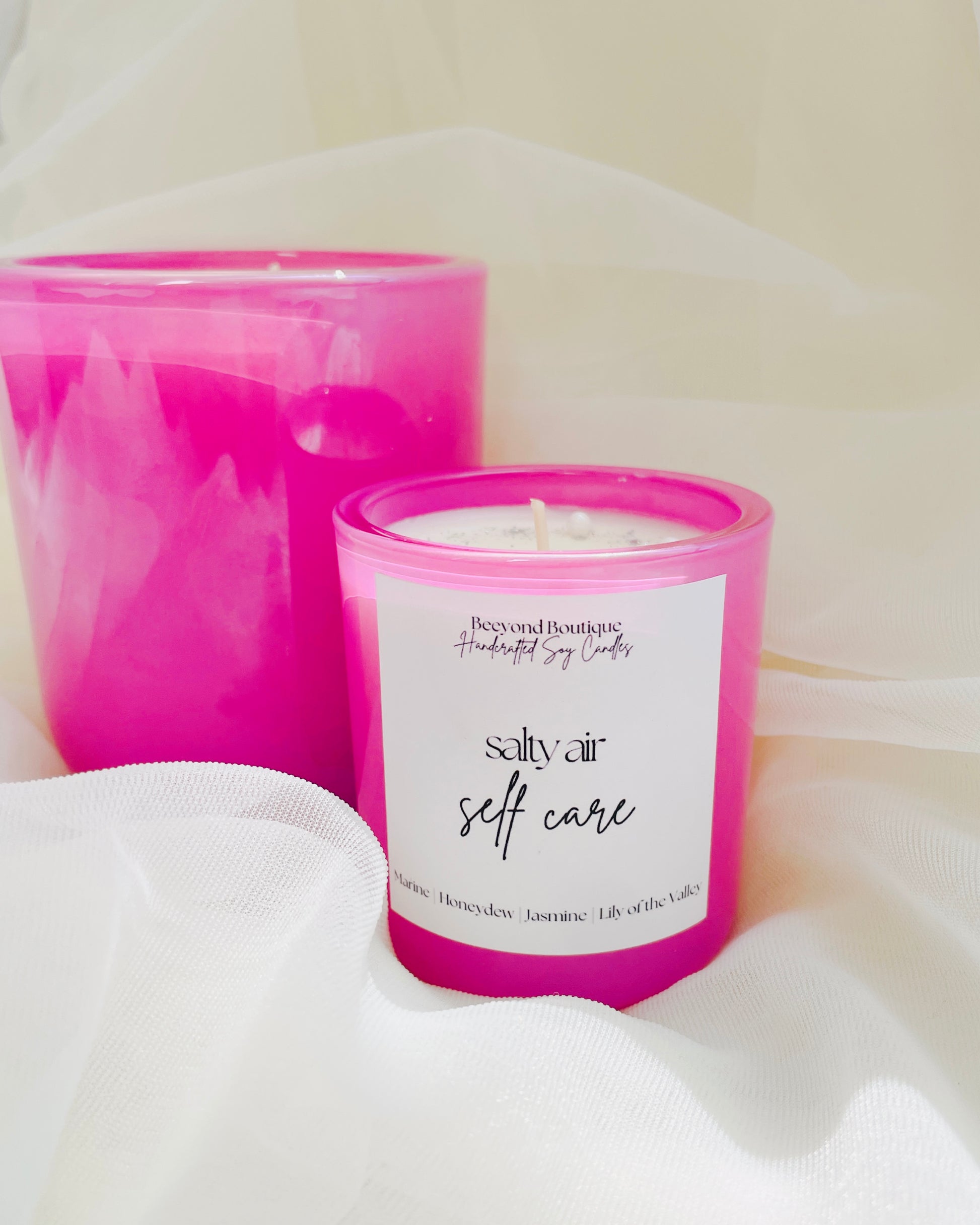 Salty Air Self Care 10 OZ. Scented Soy Candle