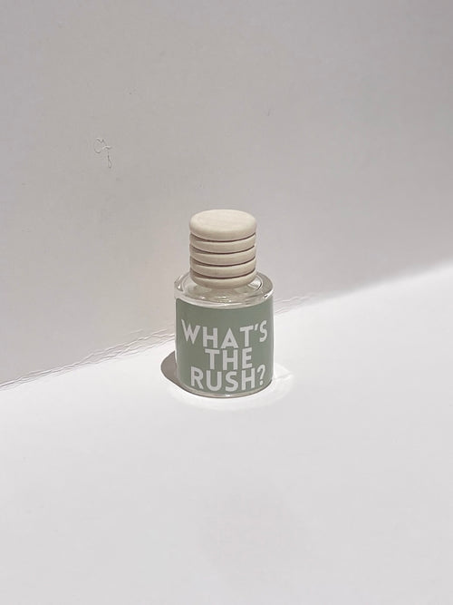 "What's the Rush?" Pineapple & Sage Scented Car Diffuser