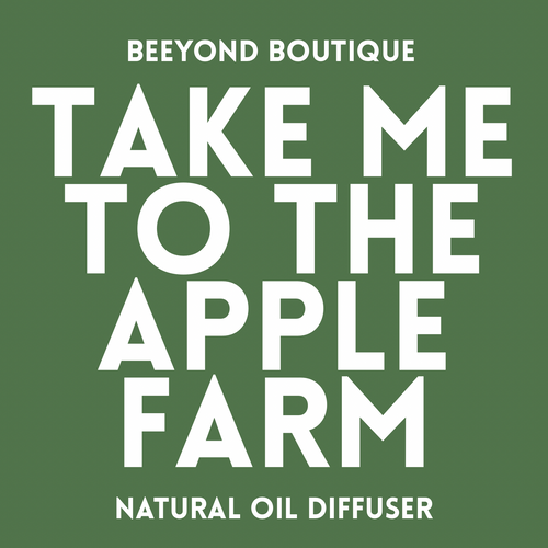 "Take Me To The Apple Farm" Fall Scented Natural Car Freshener