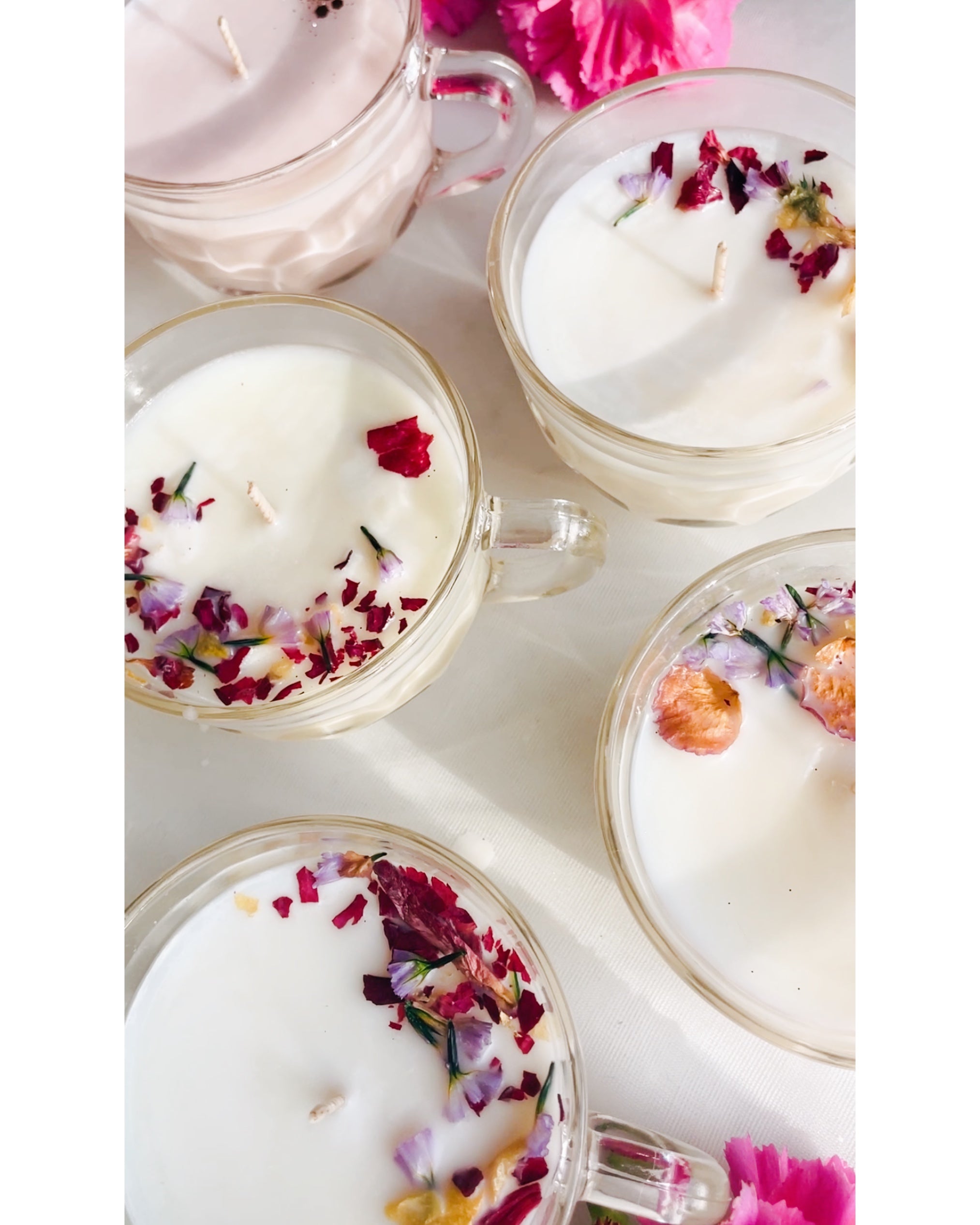 Assorted Large Signature Teacup Soy Candles