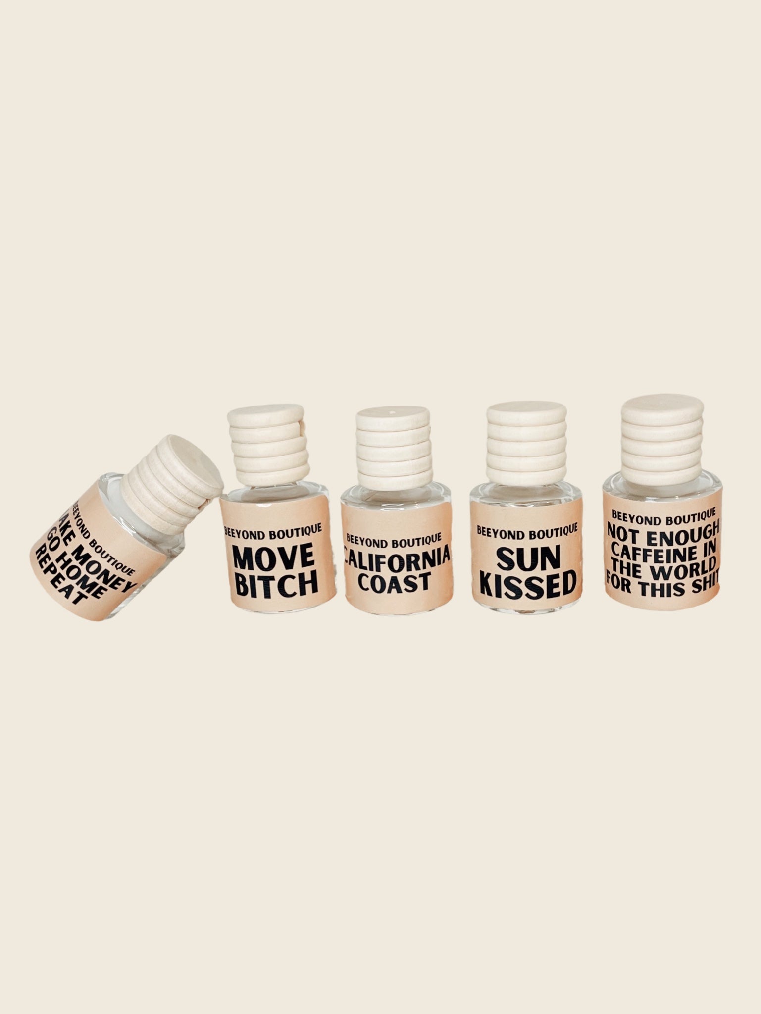 Move Bitch: Sweet Berry + Oak Moss Natural Car Freshener + Oil Diffuser
