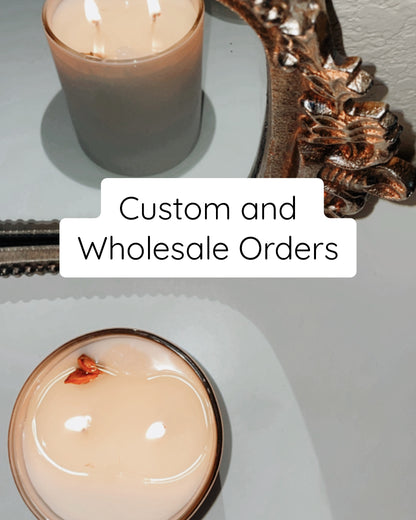 Custom Candle Wholesale Orders