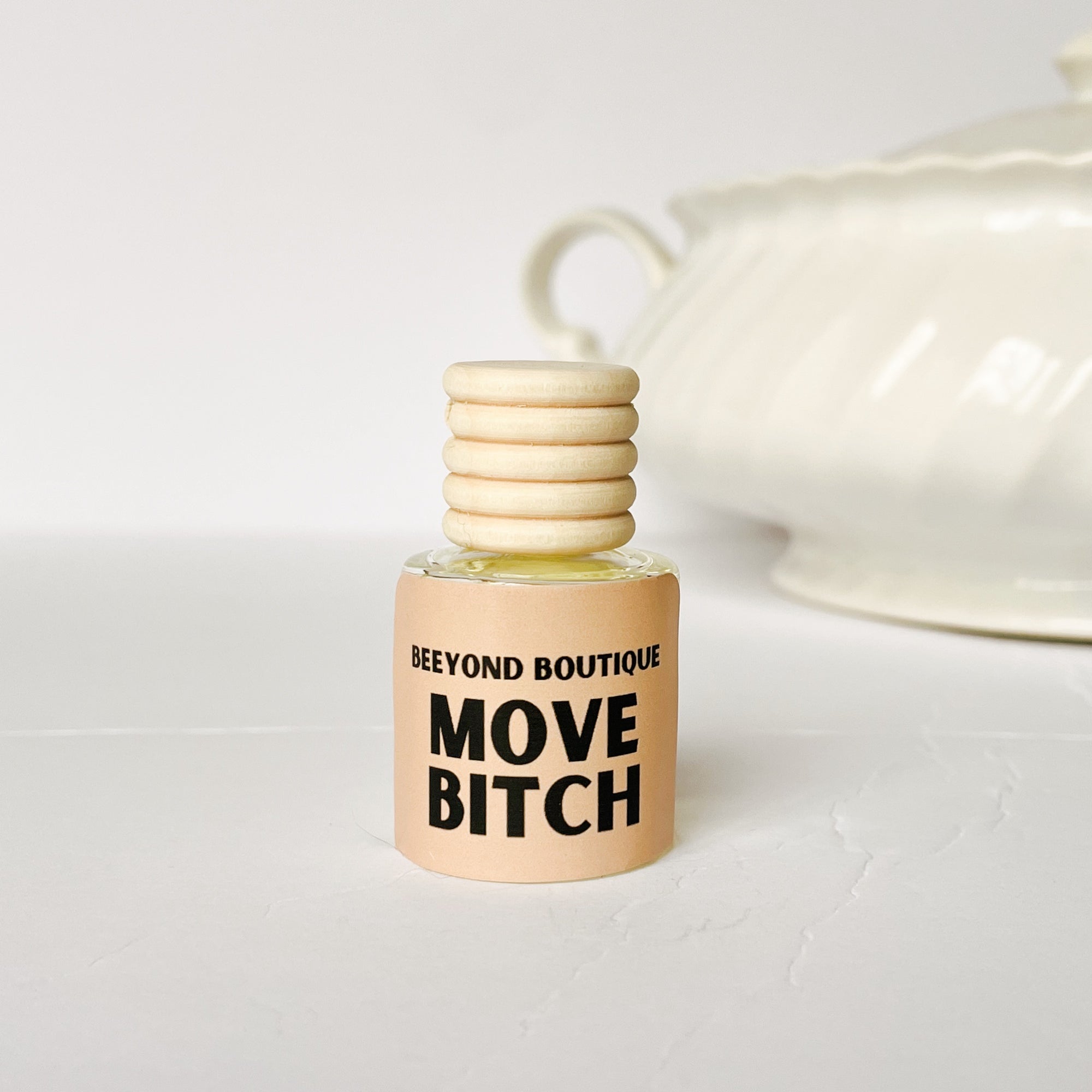 Move Bitch: Sweet Berry + Oak Moss Natural Car Freshener + Oil Diffuser