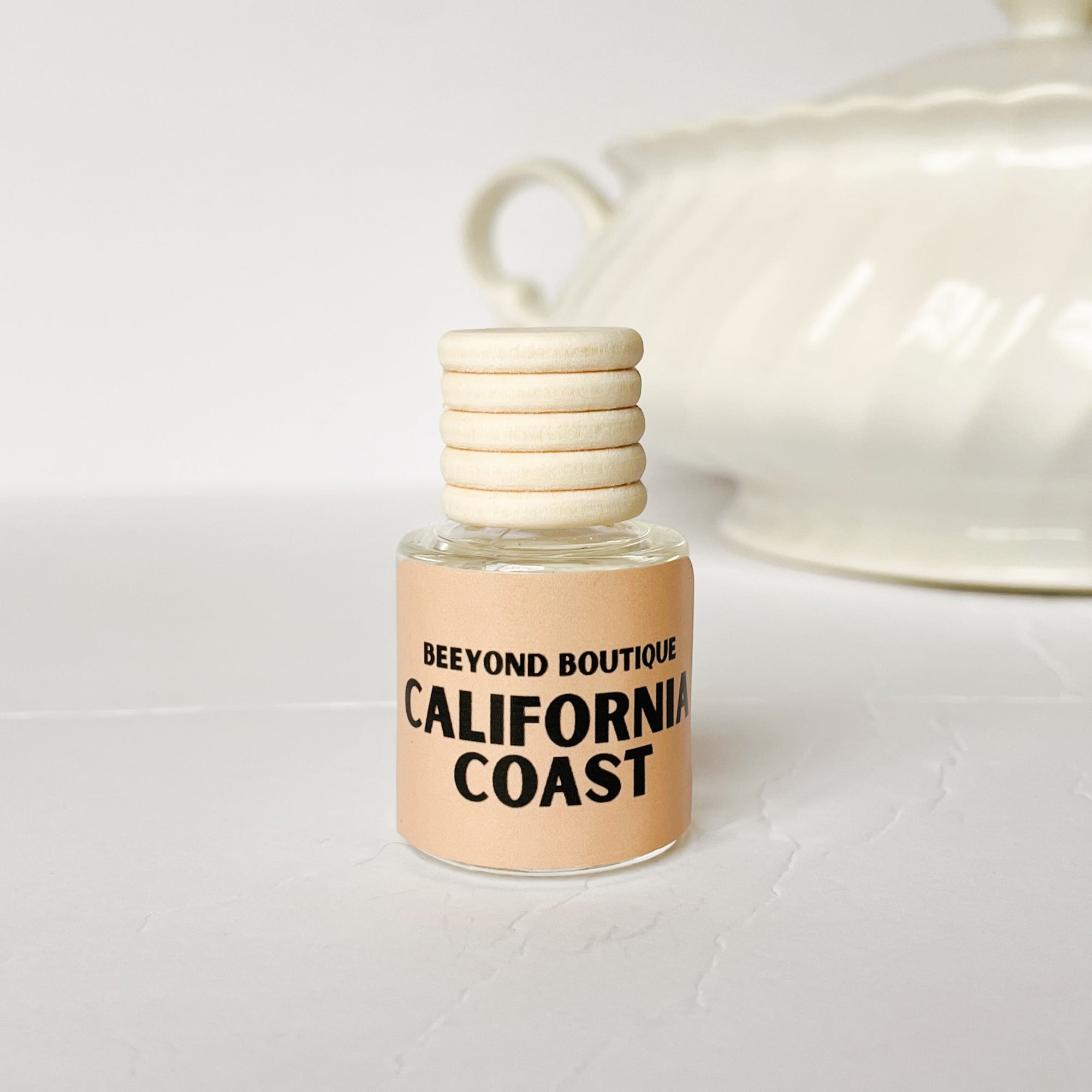 California Coast: Sea Moss + Amber Natural Car Freshener + Oil Diffuser