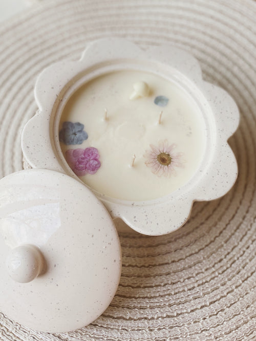 "Moon Child" Scented Soy Candle in Oven Safe Bakeware