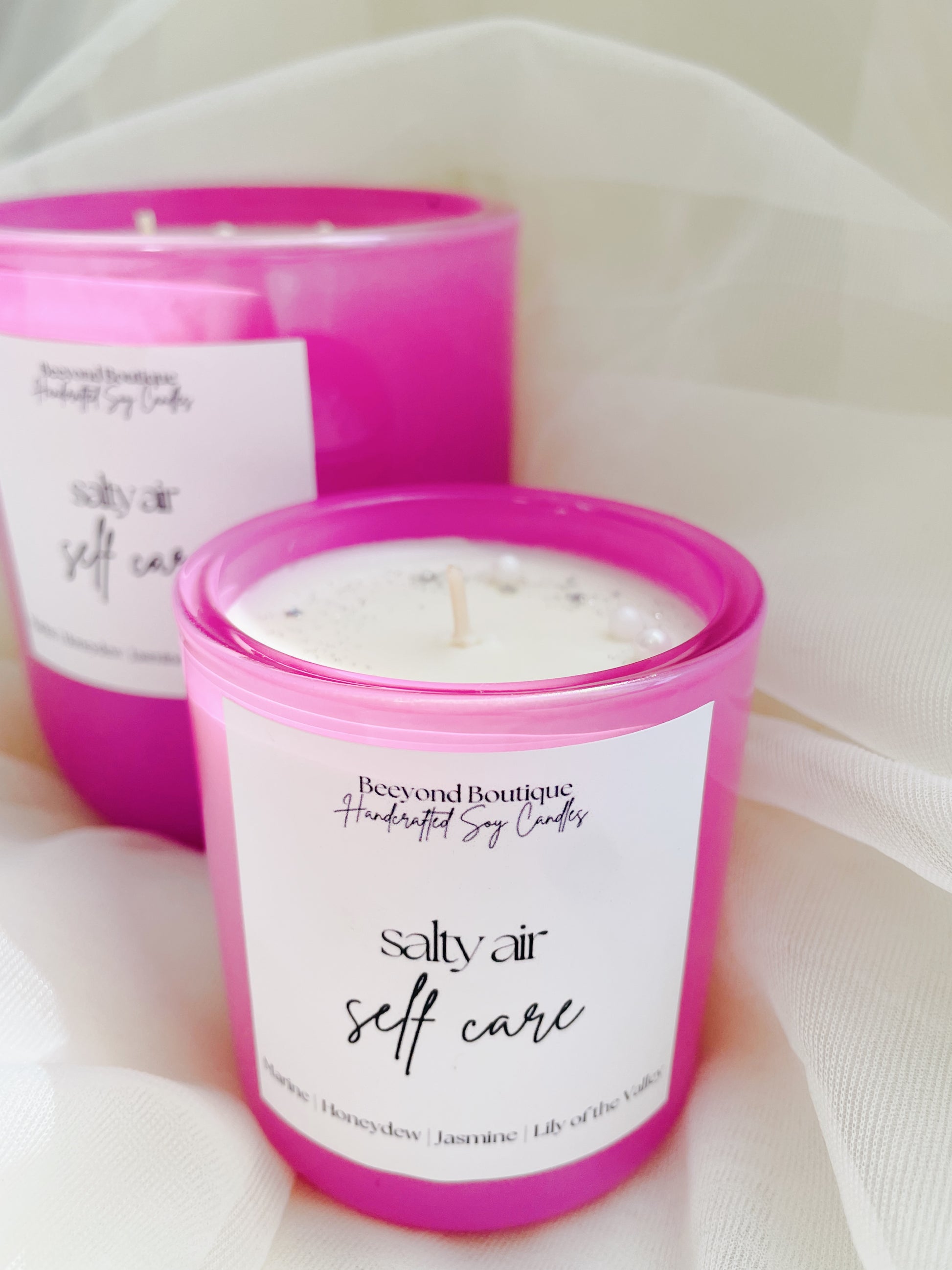 Salty Air Self Care 10 OZ. Scented Soy Candle