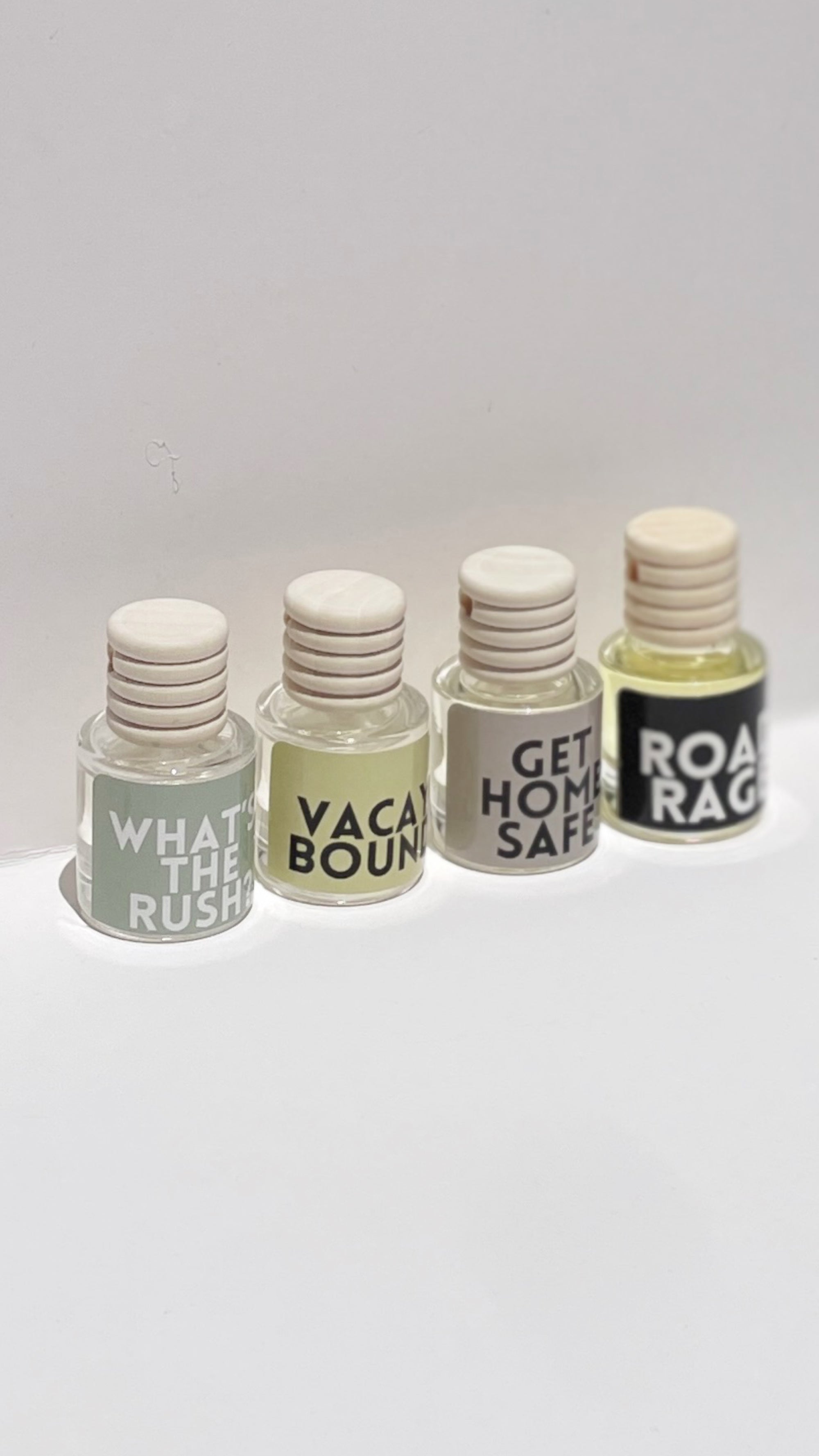 Natural Car Freshener Oil Diffuser Set