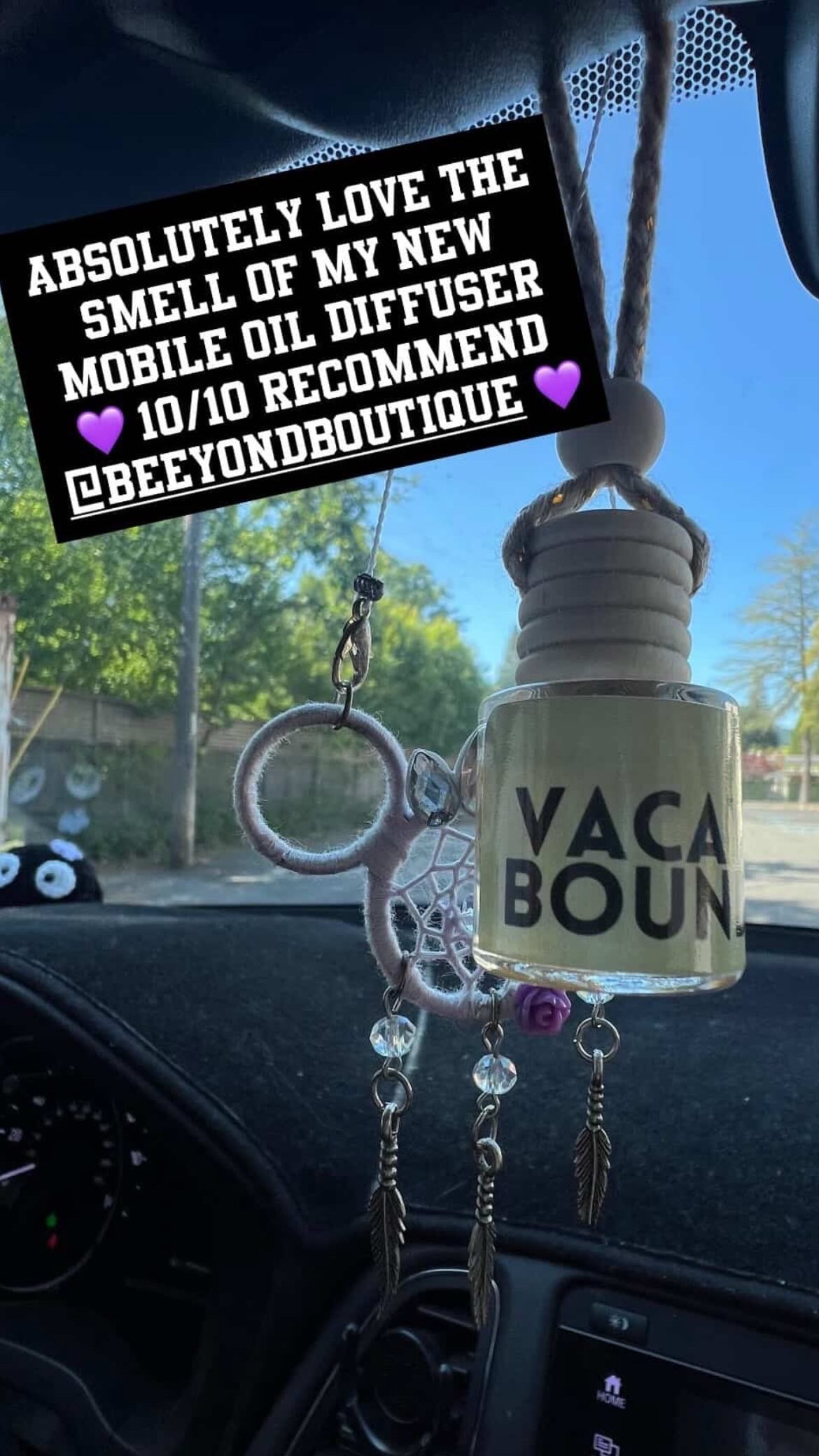 "Vacay Bound" Mango & Toasty Coconut Car Freshener