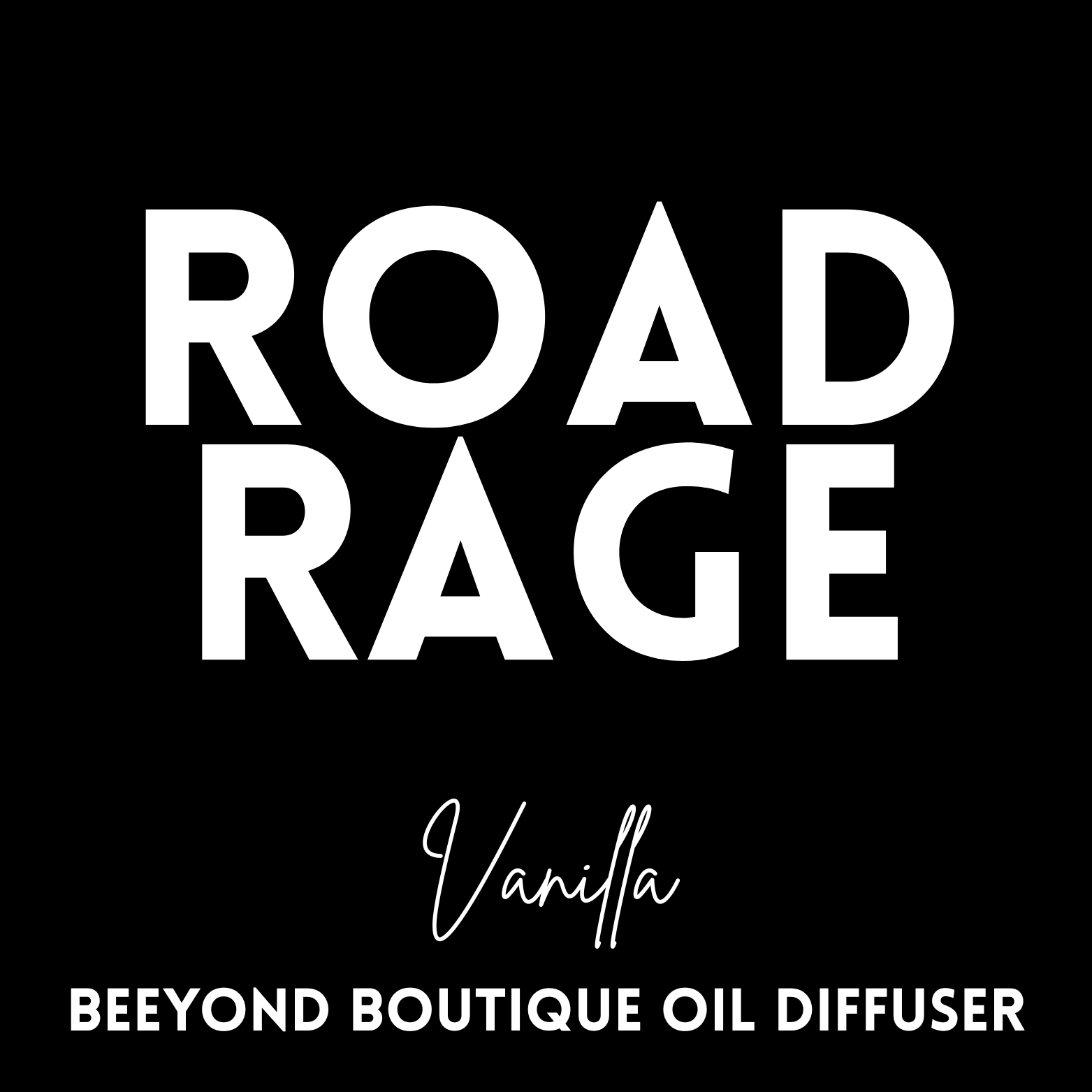 "Road Rage" Vanilla Car Freshener